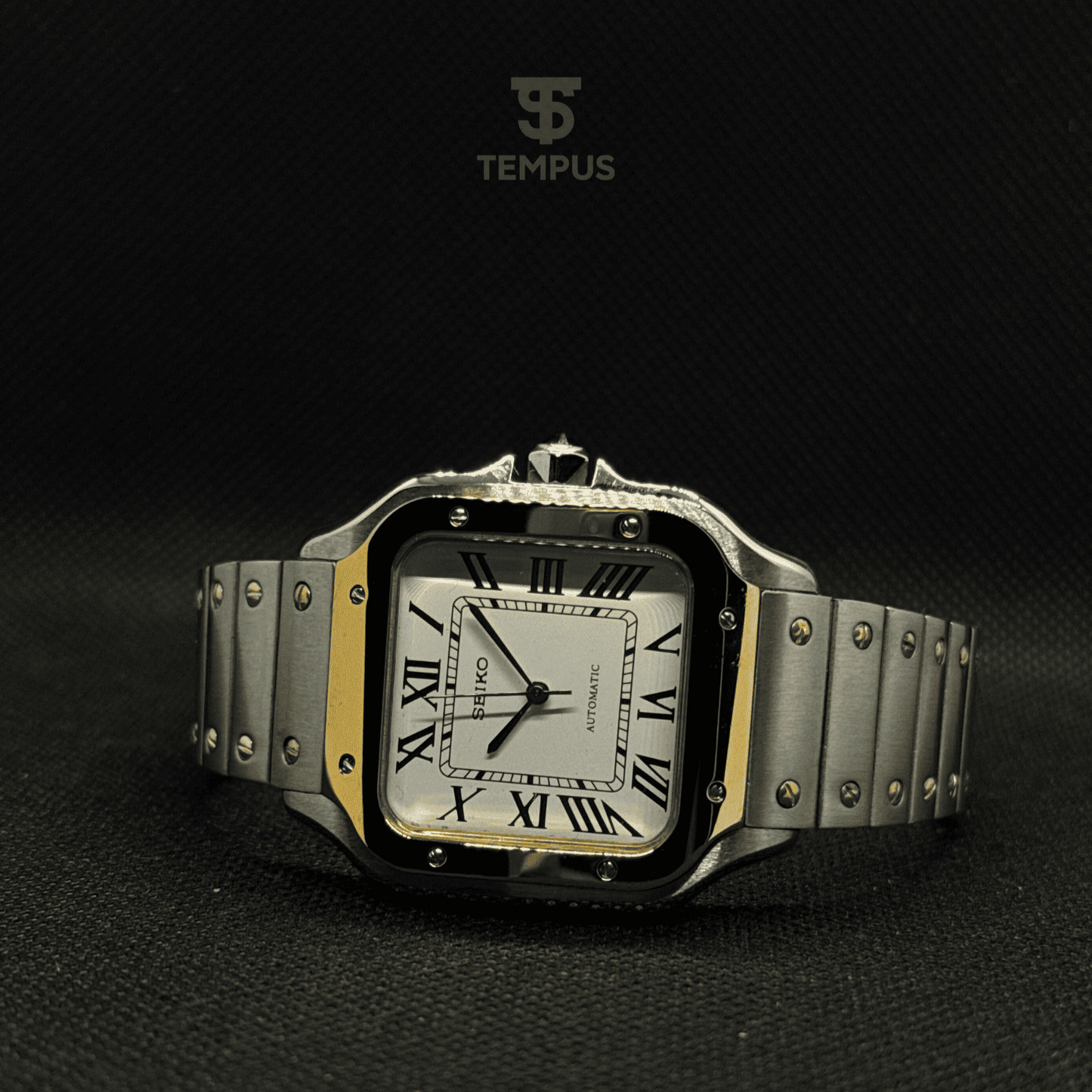 Seiko Santos Two-Tone Mod - White