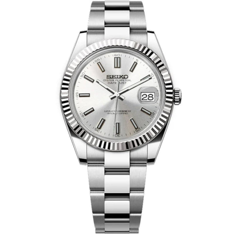 Seiko Datejust Mod - White