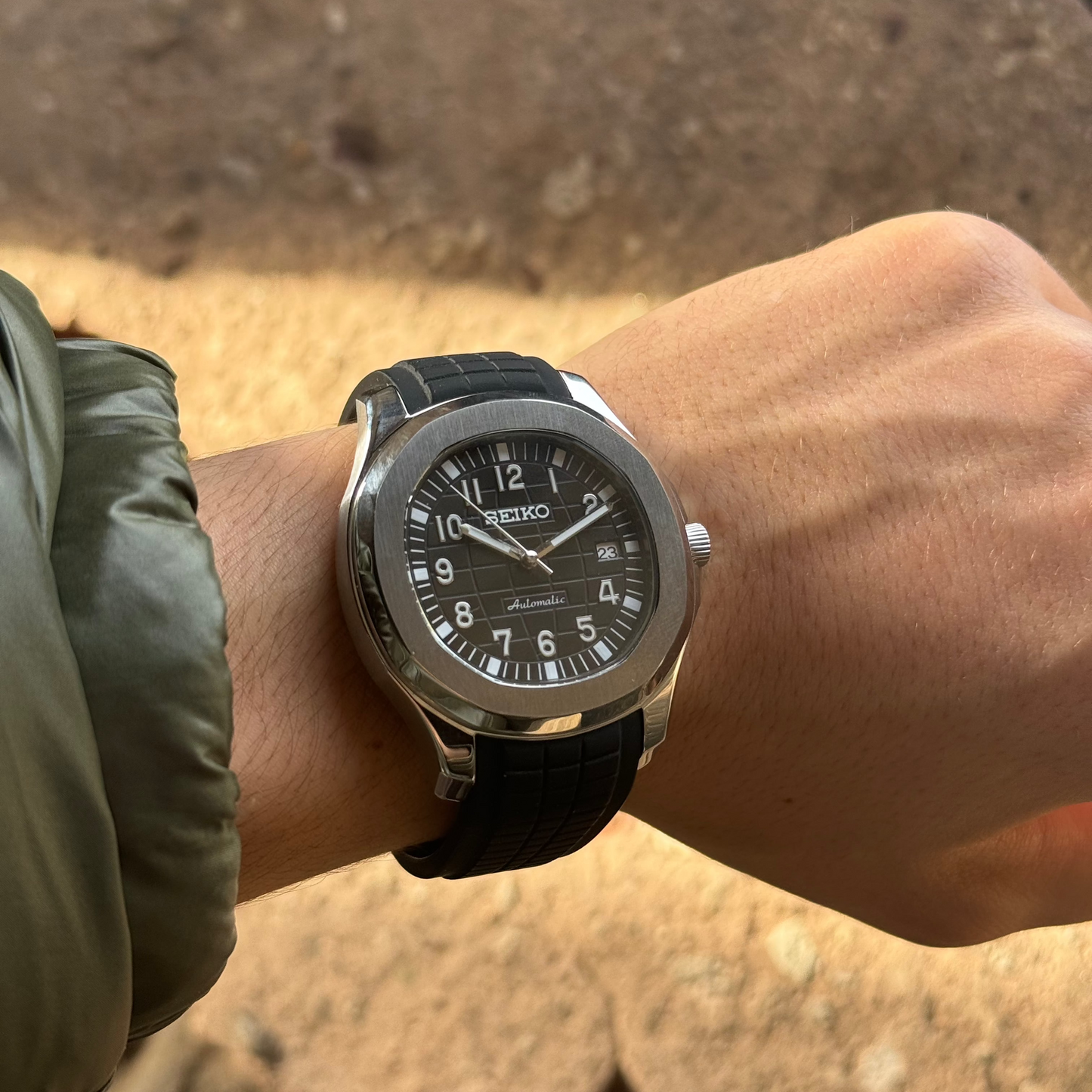 Seiko Aquanaut Mod - All Black