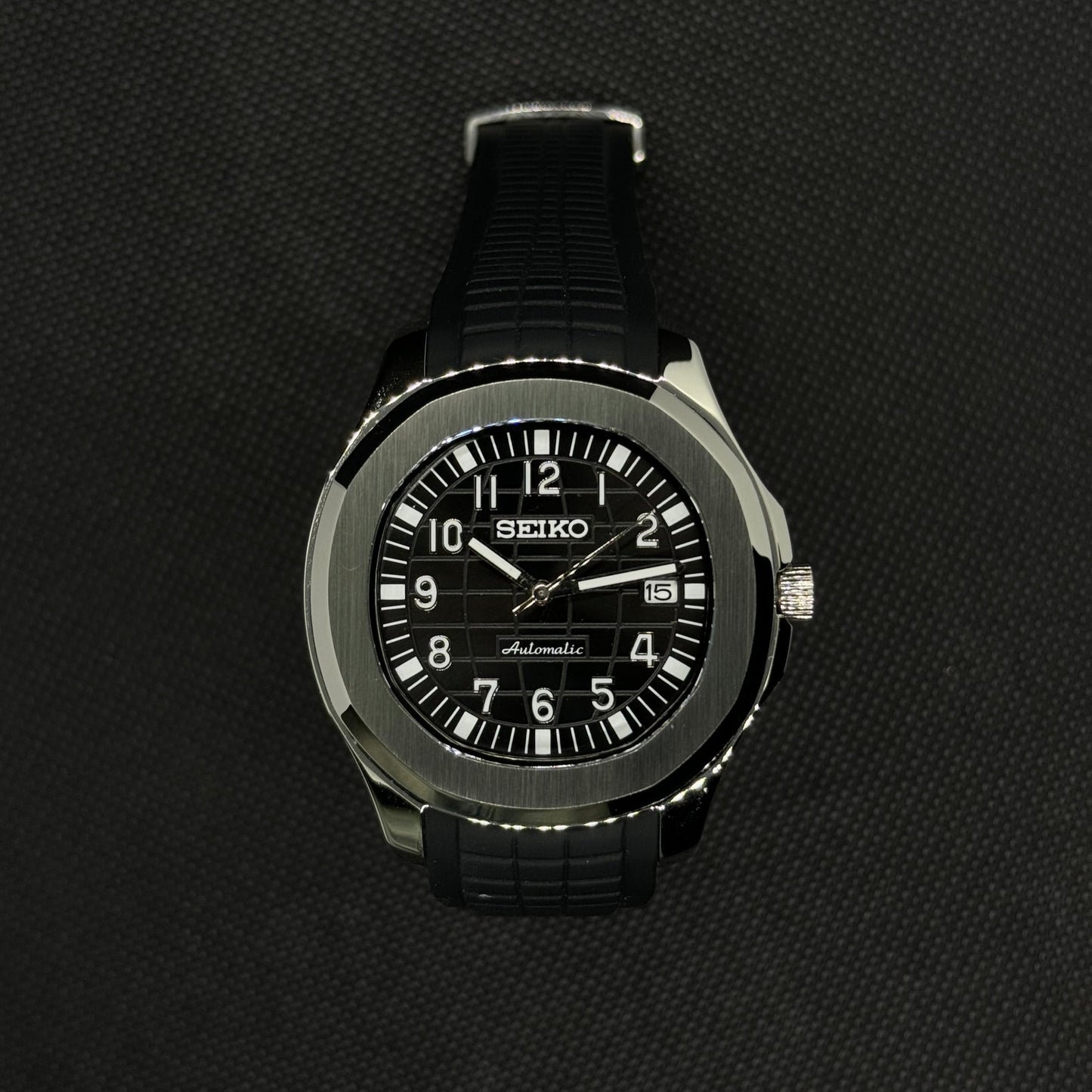 Seiko Aquanaut Mod - All Black - Tempus Mods