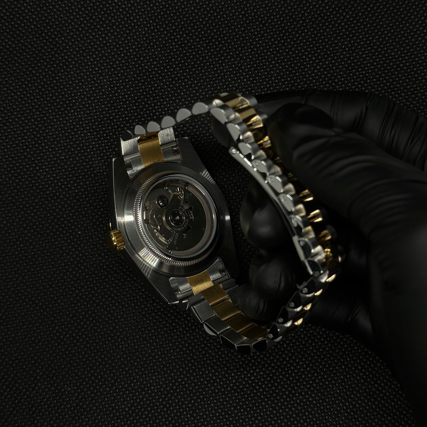Seiko Datejust Arabic Two - Tone Mod - Pearl Gold - Tempus Mods