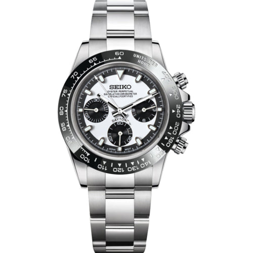 Seiko Daytona Mod - Reverse Panda