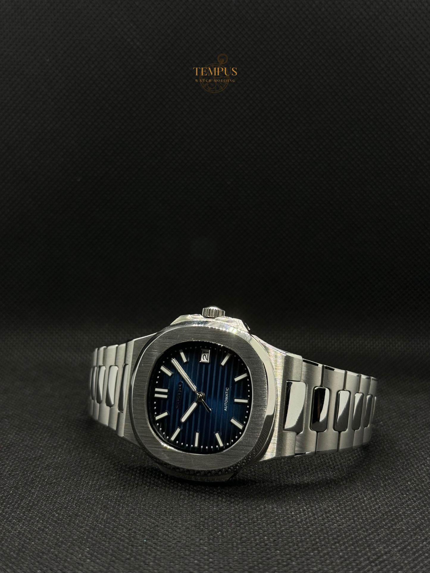 Seiko Nautilus Mod - Navy Blue