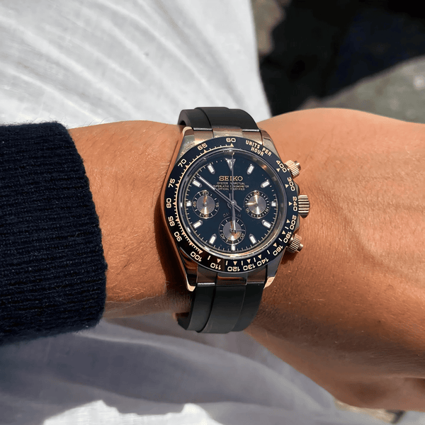 Seiko Daytona Mod - Rose Gold