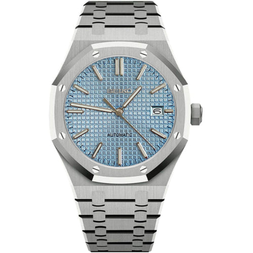 Seiko Royal Oak Mod - Light Blue