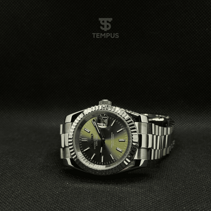 Seiko Datejust Mod - Olive
