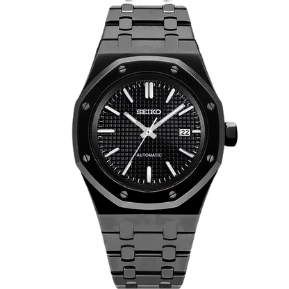 Seiko Royal Oak Mod - All Black