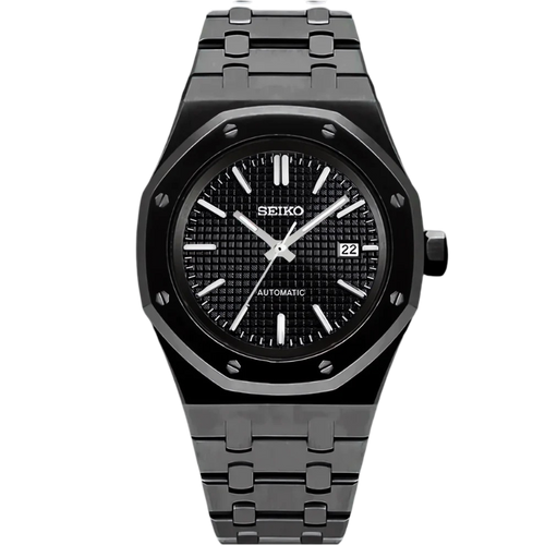 Seiko Royal Oak Mod - All Black