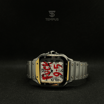 Seiko Santos F*ck 9-5 Mod Two-Tone - White