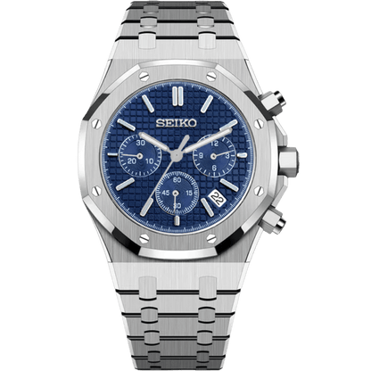 Seiko Royal Oak Chrono Mod - Navy
