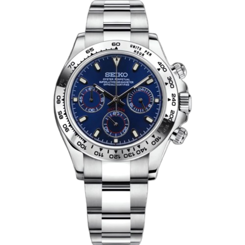 Seiko Daytona Mod -  Navy Blue