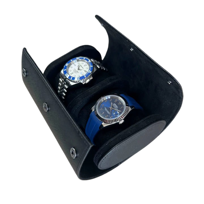 Premium 2 Slots Watch Travel Box