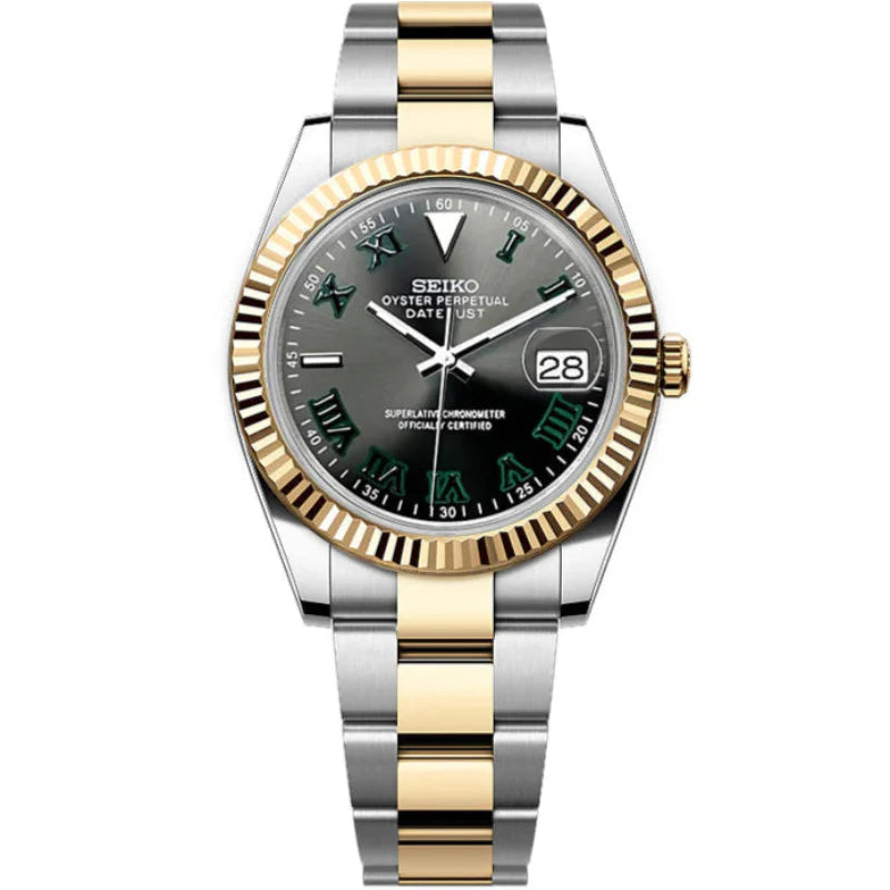 Seiko Datejust Two-Tone Mod - Wimbledon