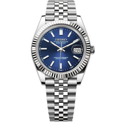 Seiko Datejust Mod - Blue