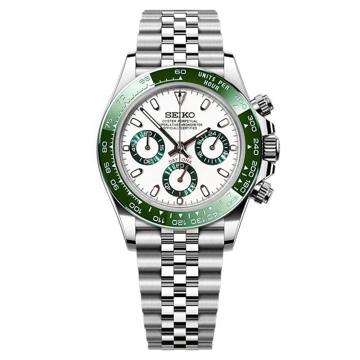 Seiko Daytona Mod - Alpine Green