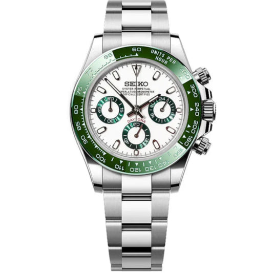 Seiko Daytona Mod - Alpine Green