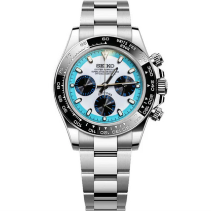 Seiko Daytona Mod - Arctic Racer