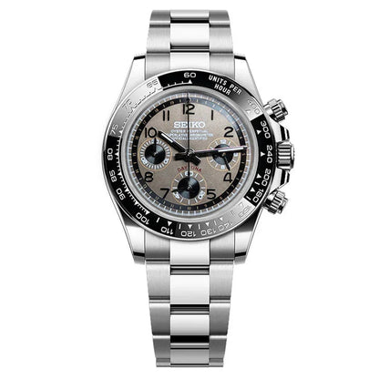 Seiko Daytona Mod - Gun Smoke