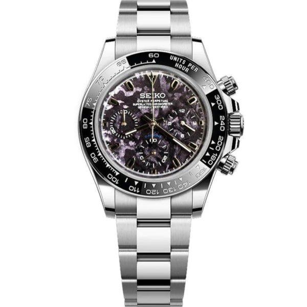 Seiko Daytona Mod - Meteorite Purple