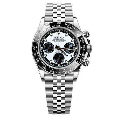 Seiko Daytona Mod - Reverse Panda