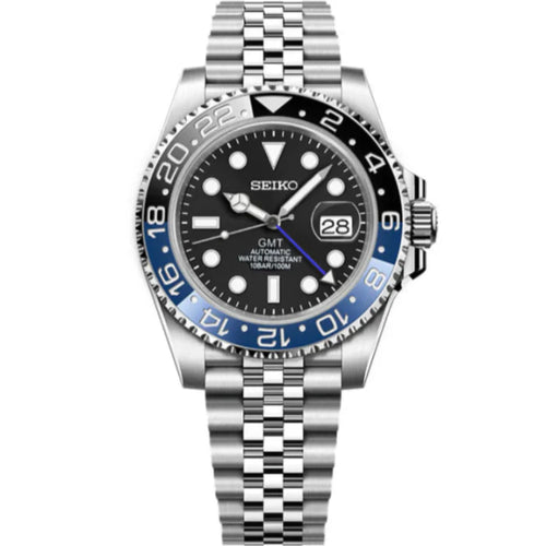 Seiko GMT Mod - Batman