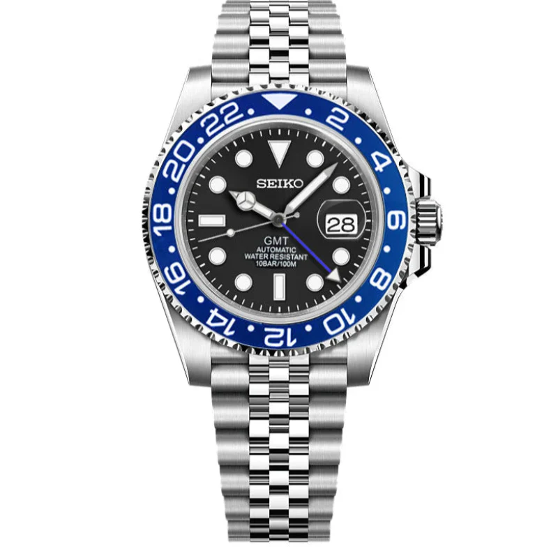 Seiko GMT Mod - Blueberry