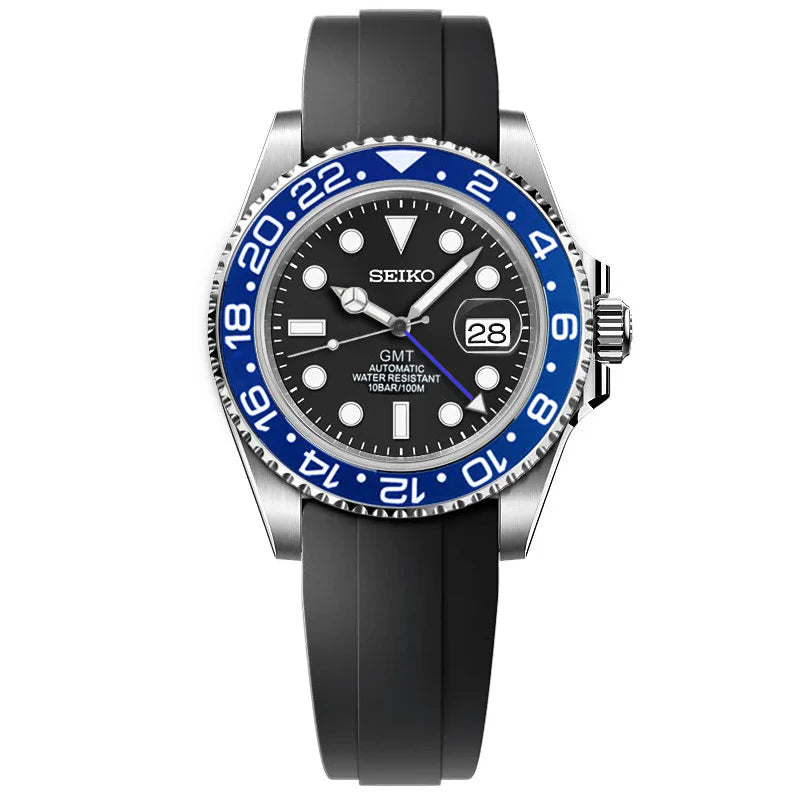 Seiko GMT Mod - Blueberry