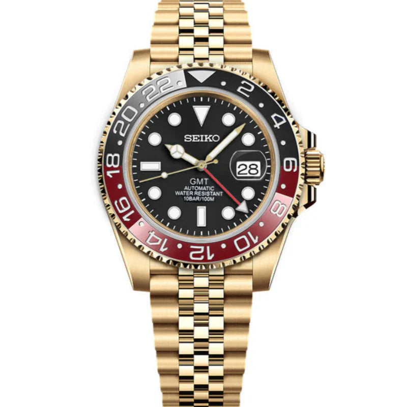 Seiko GMT Gold Mod - Coke