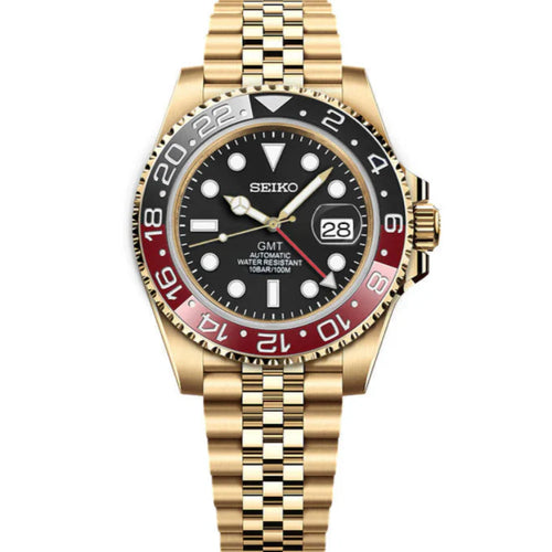 Seiko GMT Gold Mod - Coke