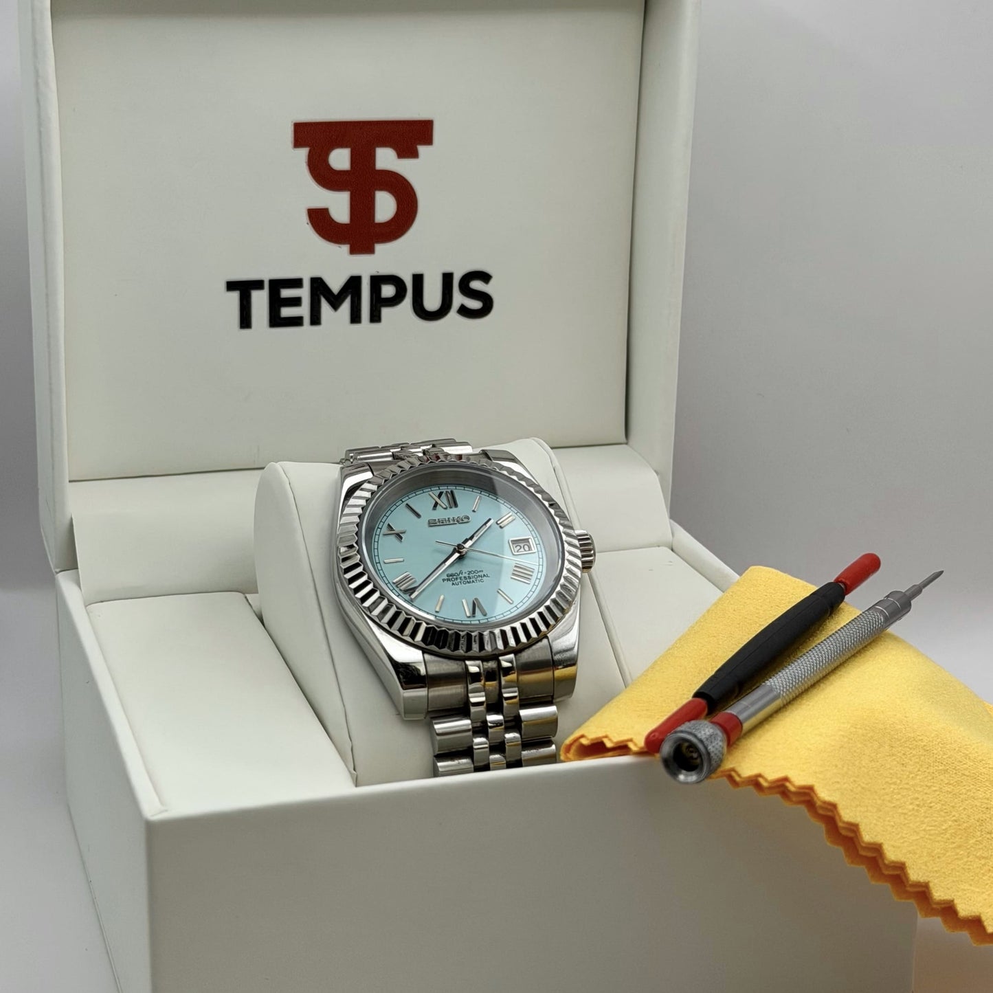 Datejust Mod - Roman Baby Blue
