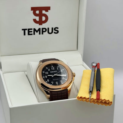 Aquanaut Mod - Brown Rose Gold