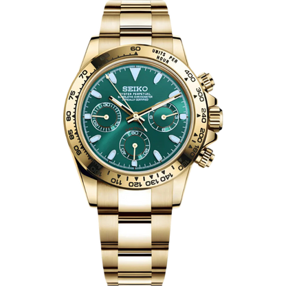 Seiko Daytona Gold Mod - Green