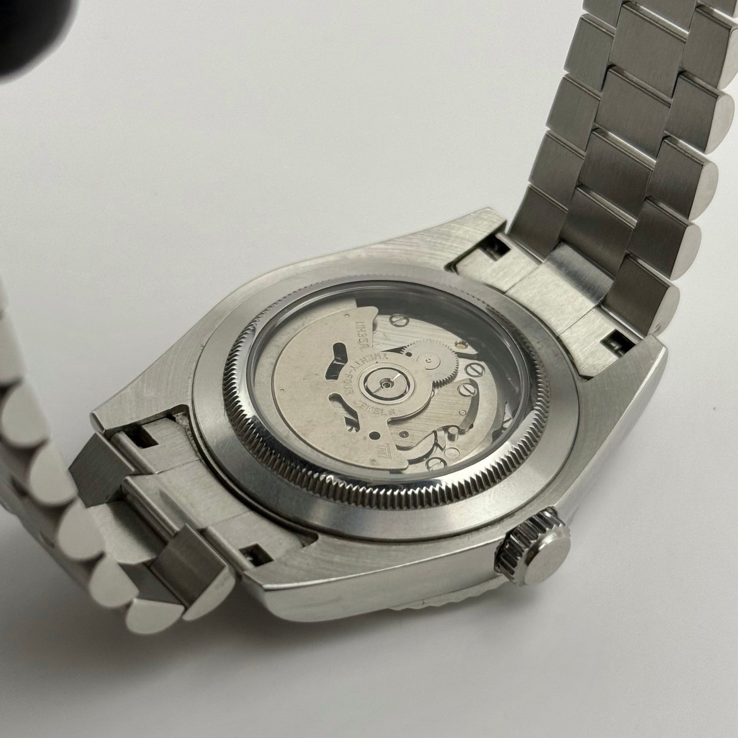 Seiko Datejust Textured Arabic Mod - White