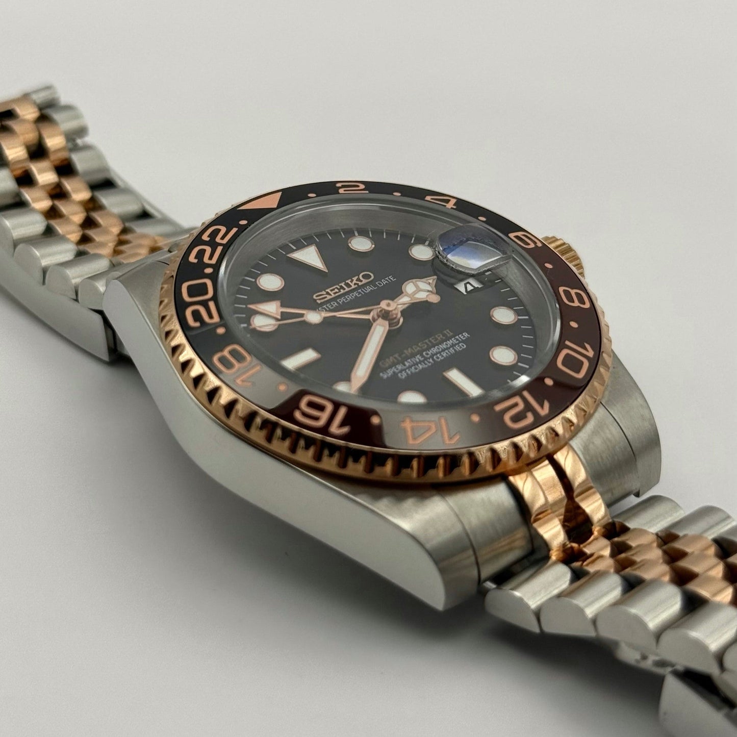 Seiko GMT Mod - Rootbeer