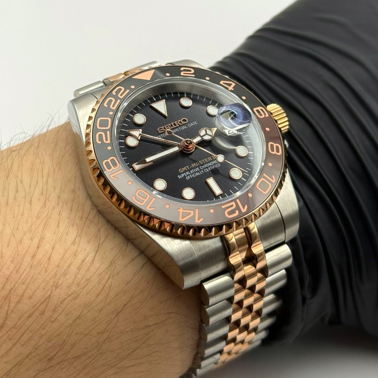Seiko GMT Mod - Rootbeer