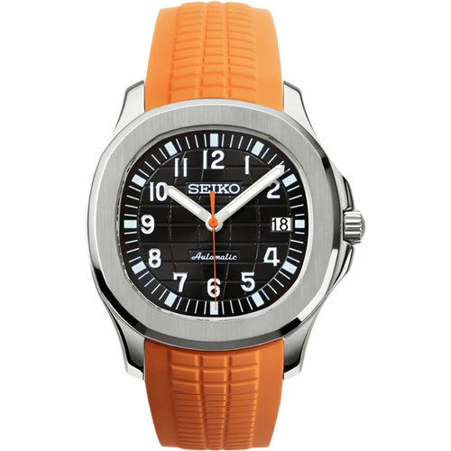 Seiko Aquanaut Mod - Orange&Black
