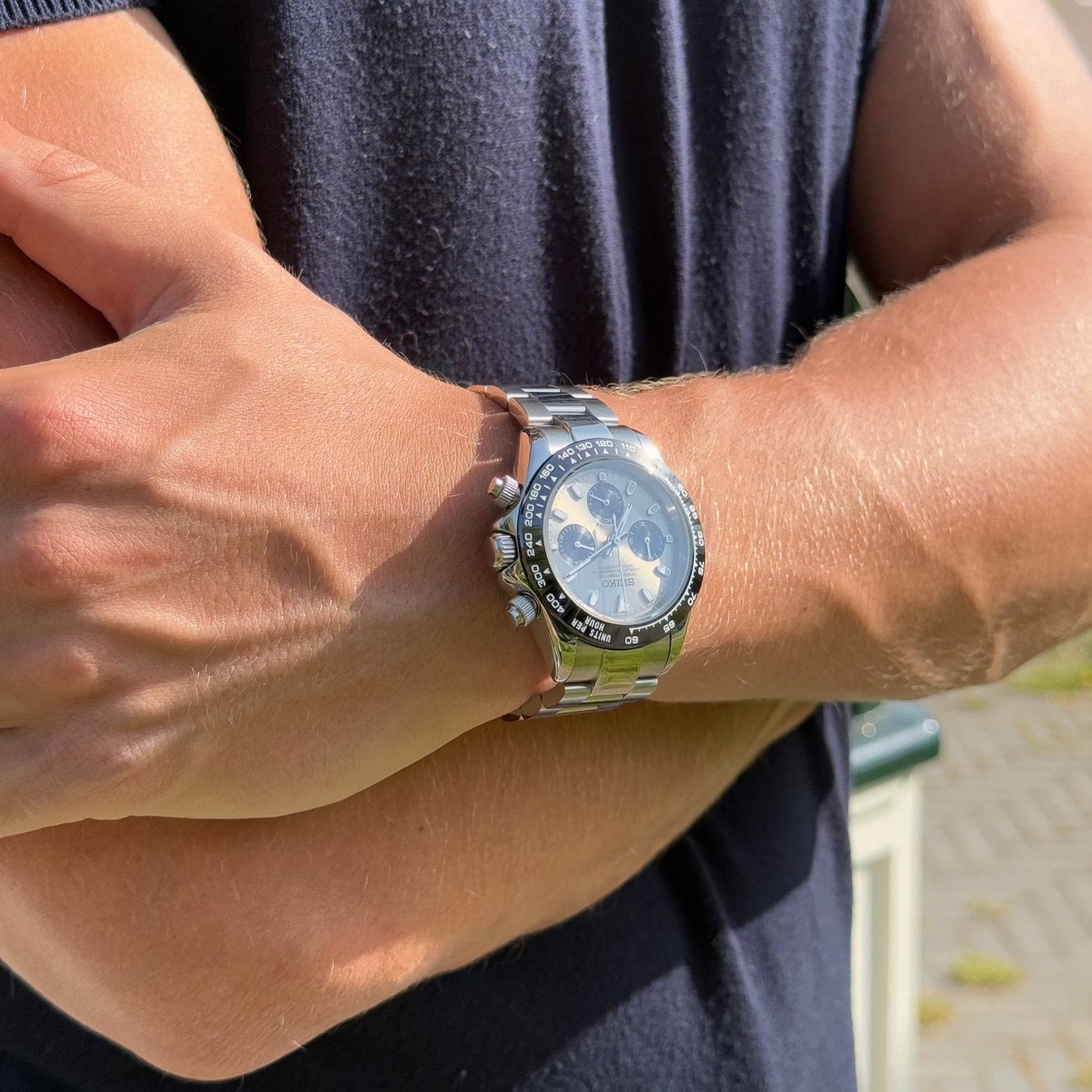 Seiko Daytona Mod - Champagne