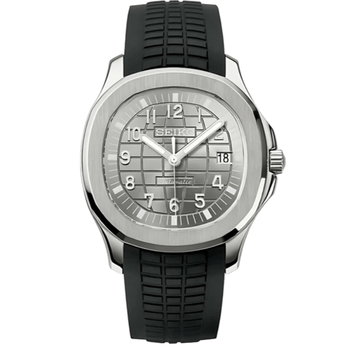 Seiko Aquanaut Mod - Grey/Black - Tempus Mods