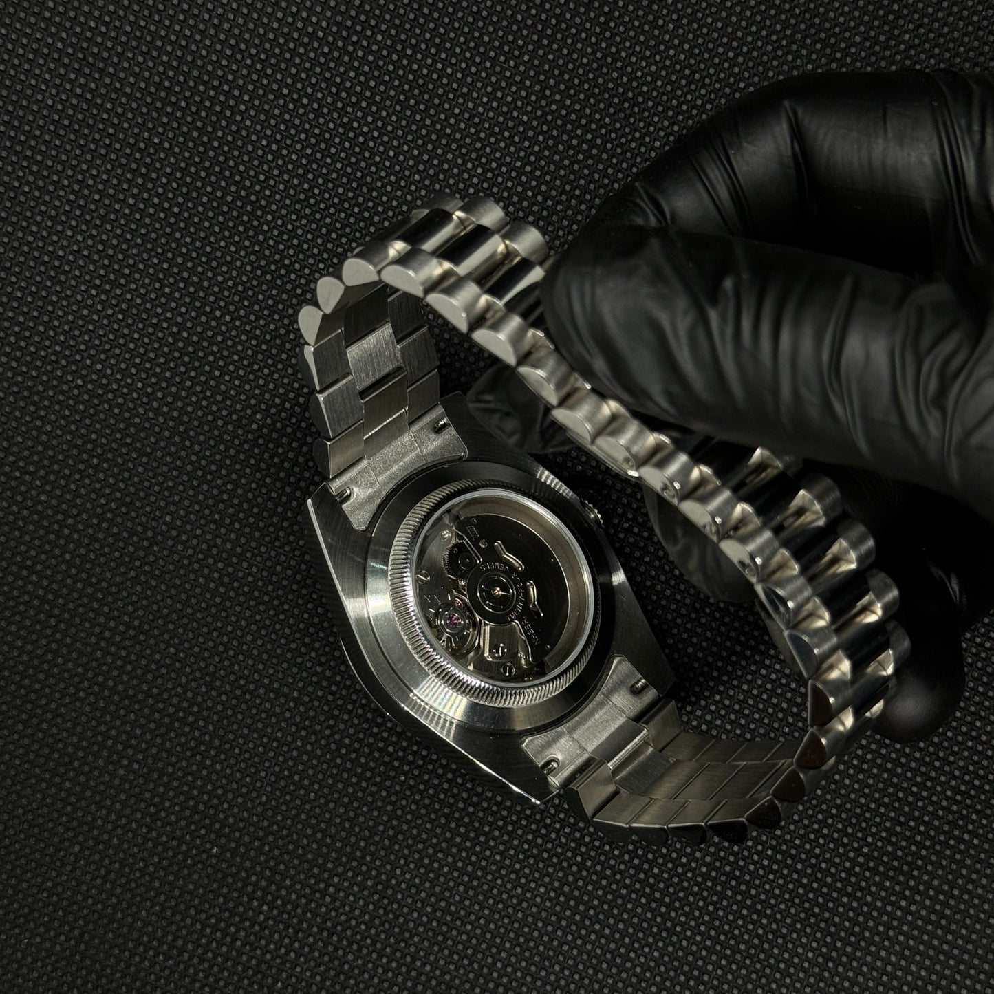 Seiko Datejust Arabic Mod - Black - Tempus Mods