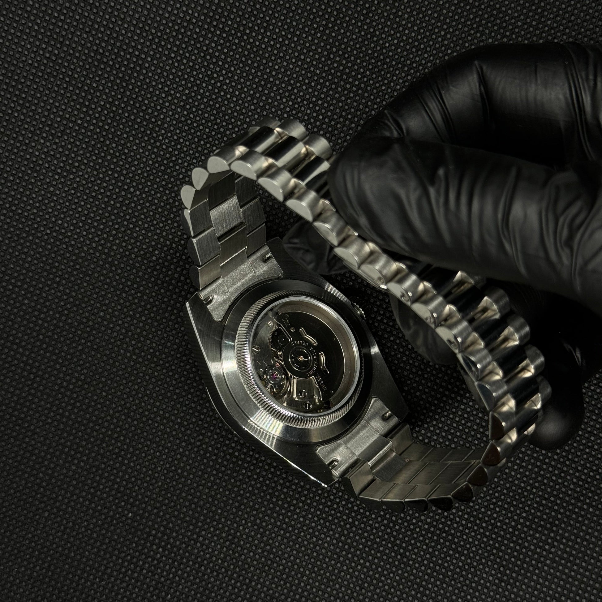 Seiko Datejust Arabic Mod - Black - Tempus Mods