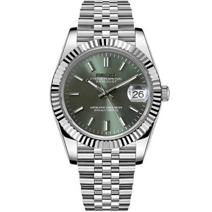 Seiko Datejust Mod - Olive - Tempus Mods
