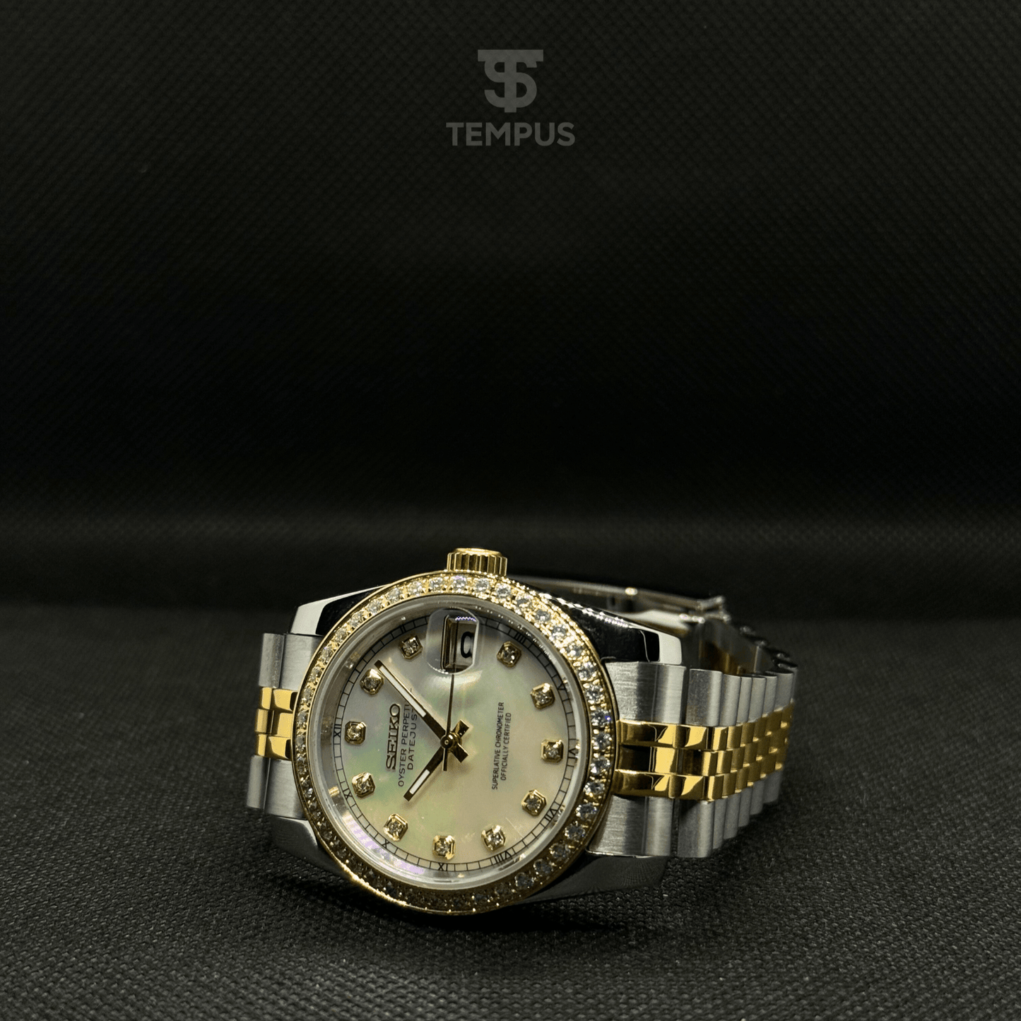 Seiko Datejust Mod - Pearl - Tempus Mods