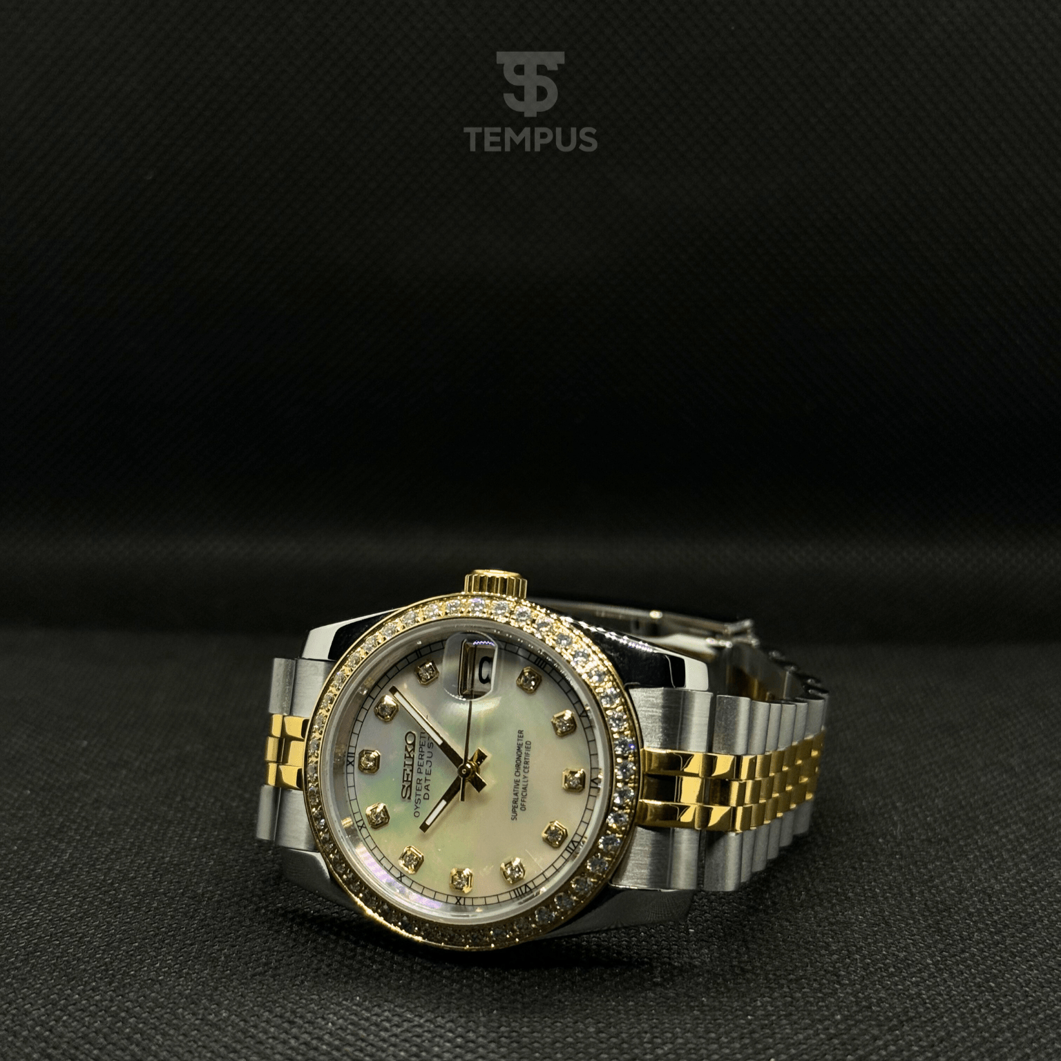 Seiko Datejust Mod - Pearl - Tempus Mods