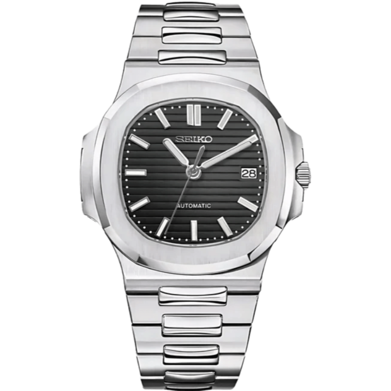 Seiko Nautilus Mod - Black - Tempus Mods