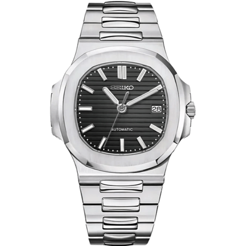 Seiko Nautilus Mod - Black - Tempus Mods
