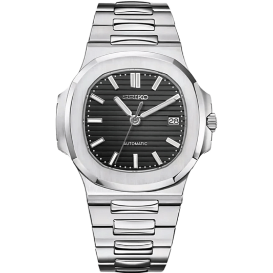 Seiko Nautilus Mod - Black - Tempus Mods