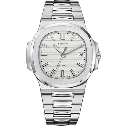 Seiko Nautilus Mod - White - Tempus Mods