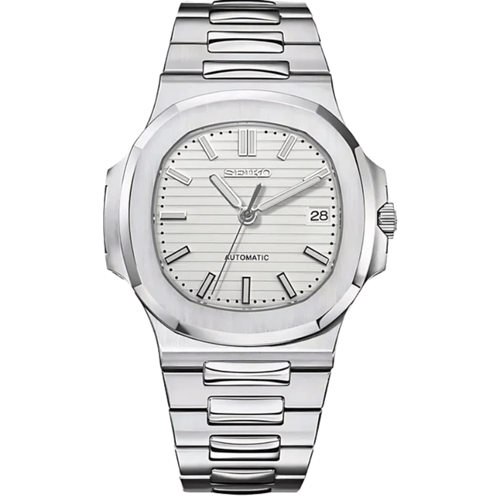 Seiko Nautilus Mod - White - Tempus Mods