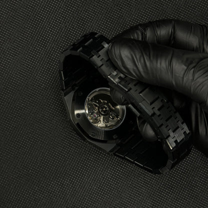 Seiko Royal Oak Mod - All Black - Tempus Mods
