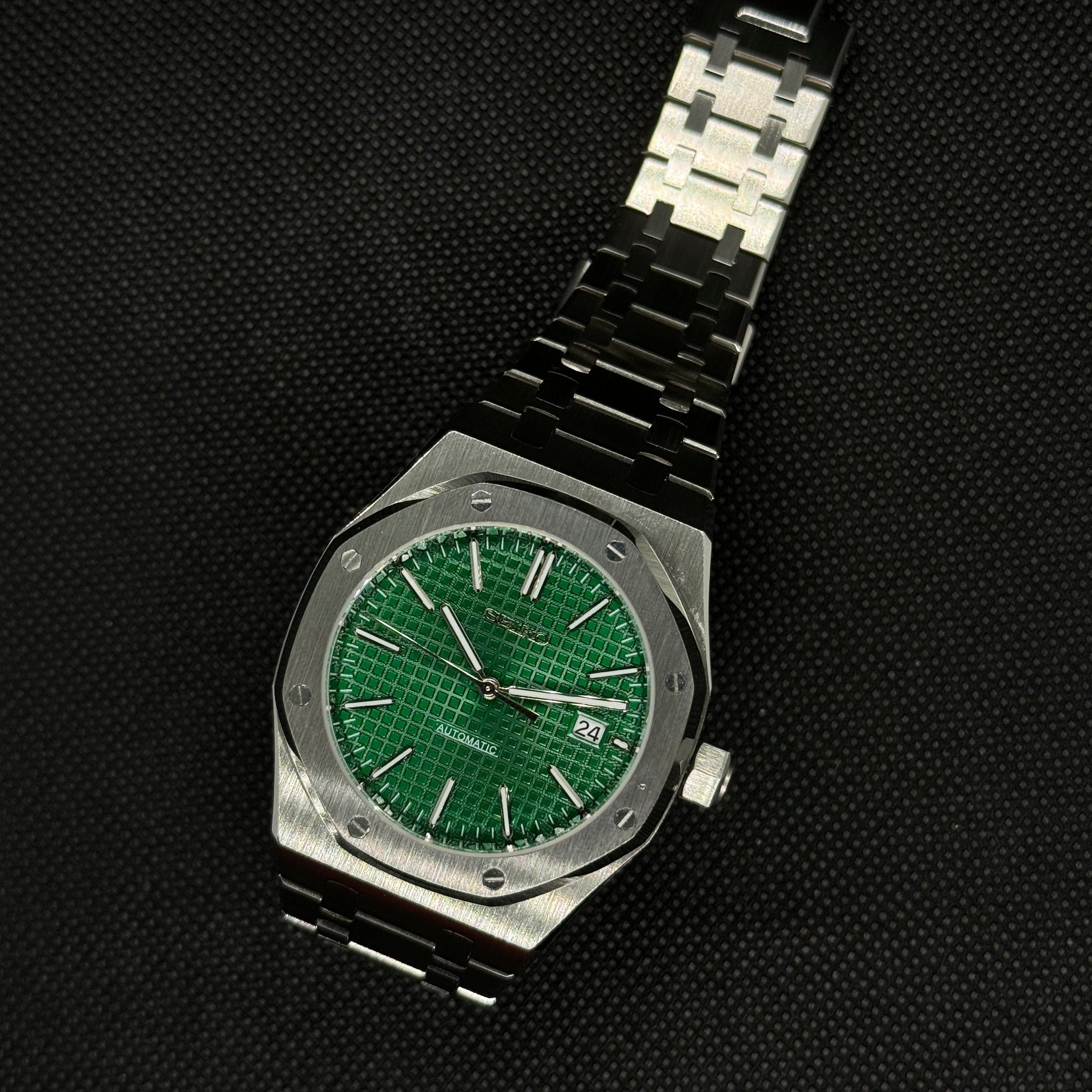 Seiko Royal Oak Mod - Green - Tempus Mods